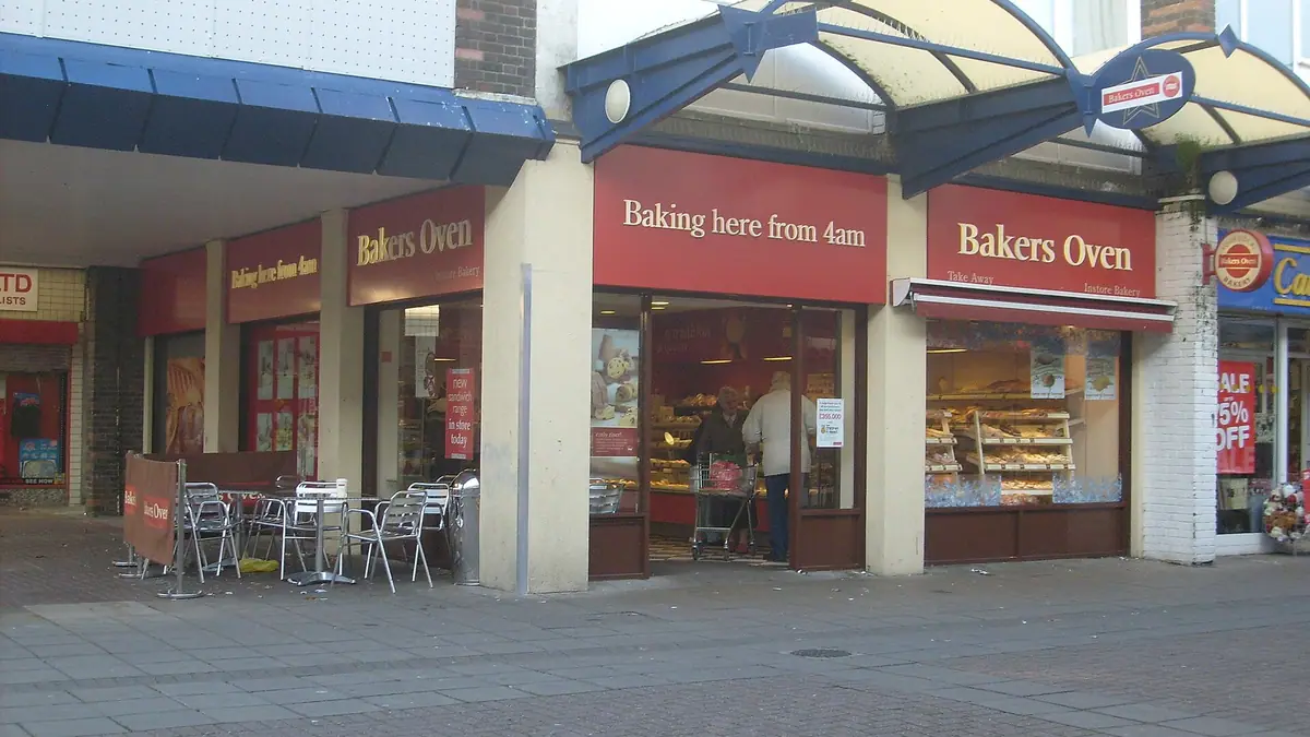 Sayers – bakery in Shotton town centre